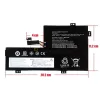 Lenovo 100e Chromebook 2nd Gen 81QB, 300e Chromebook 2nd Gen 81QC, 500E Chromebook OEM laptop akkumu