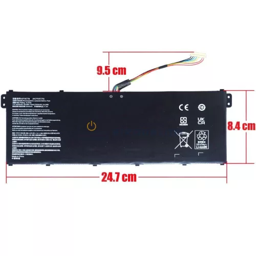 Acer Swift 3 SF316-51, SF313-52, SF313-52G, Spin 5 SP513, Swift 5 SF514 gyári laptop akkumulátor, 15
