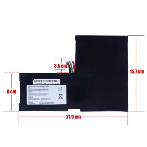 MSI GS60, PX60, WS60 OEM laptop akkumulátor (BTY-M6F, MS-16H2)
