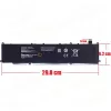 Razer Blade 14 (2021, 2022) RZ09-0370 OEM laptop akkumulátor 15.4V 4003mAh (61.6Wh)