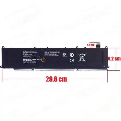Razer Blade 14 (2021, 2022) RZ09-0370 OEM laptop akkumulátor 15.4V 4003mAh (61.6Wh)