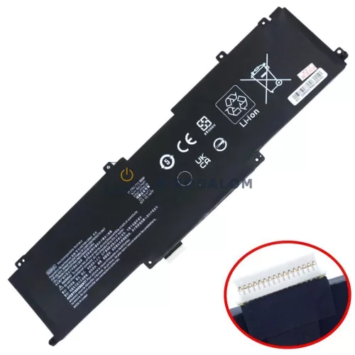HP Omen X 17-AP, 17-AP000, 17-AP100 OEM laptop akkumulátor, 11.55V 8572mAh (99Wh)