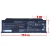 Toshiba Dynabook U30, A40-J, A40-K, A50-J, A50-K, Tecra X40-K gyári laptop akkumulátor, 15.4V 3450mA