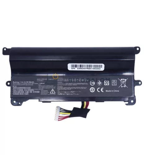 Asus ROG G752VL, G752VM, G752VT, G752VY, GFX72VL, GFX72VT, GFX72VY OEM laptop akkumulátor, 14.4V 670