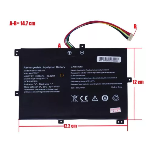 Medion Akoya S4401, S4402, S4403, WinBook CW140, YM14KR OEM laptop akkumulátor