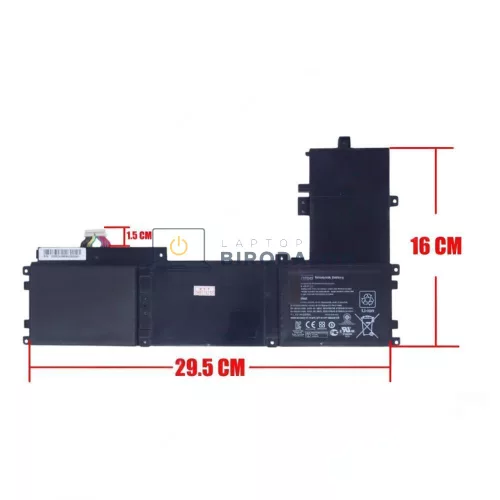 HP Folio 13, Folio 13T, Folio 13T-1000, 13-2000 OEM laptop akkumulátor, 11.1V 5200mAh (59Wh) 6 cellá