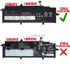Lenovo ThinkPad X13 Gen 2, X13 Gen 3 11.52V 3564mAh (54.7Wh) OEM laptop akkumulátor