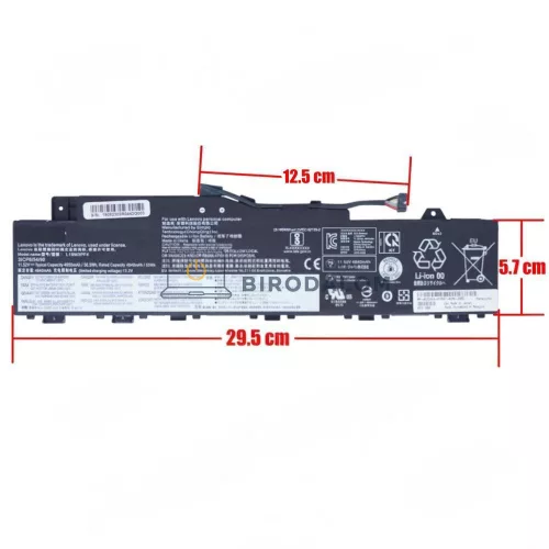 Lenovo IdeaPad 5-14IIL05, 5-14ARE05, 5-14ITL05, 5-14ALC05, 5-14IAL7 OEM laptop akkumulátor, 11.52V 4