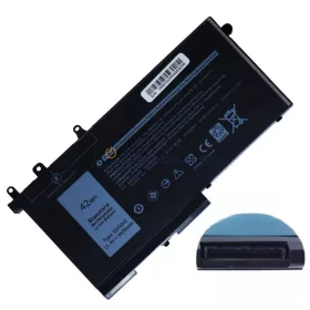   Dell Latitude 5280, 5290, 5480, 5490, 5495, 5580, 5590 OEM laptop akkumulátor, 11.4V 3685mAh (42Wh)