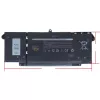 Dell Latitude 13 5320, 7320, Latitude 14 7420, Latitude 15 7520 gyári laptop akkumulátor, 11.4V 3684