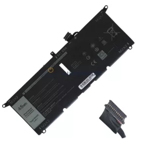   Dell Inspiron 13 7390, 7391, 5390, 5391, Latitude 3301 OEM laptop akkumulátor, 7.6V 5618mAh (45Wh)