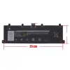Dell Latitude 13 7320, Inspiron 14 3420 OEM laptop akkumulátor, 7.6V 5000mAh (40Wh)