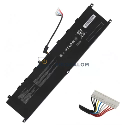 MSI GP66, GP76 Leopard, Vector GE67HX OEM laptop akkumulátor, 15.2V 65Wh