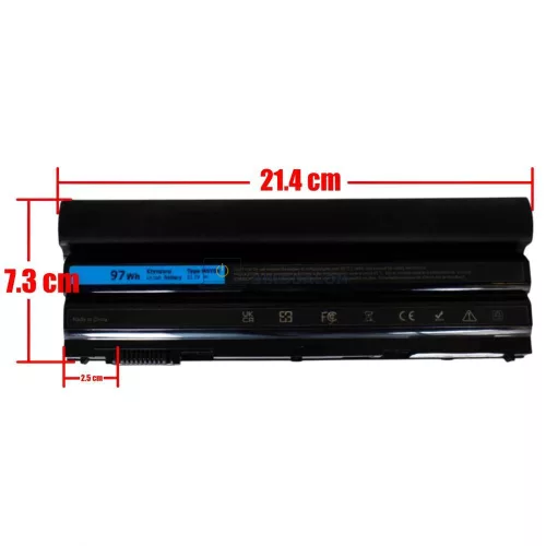 Dell Latitude E5420, E5430, E5520, E5530, E6420, E6430, E6520, E6530, E6440, E6540 OEM laptop akkumulátor 11.1V 87Wh