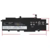 Lenovo ThinkPad T14s Gen 2 (20WM, 20WN, 20XF, 20XG) OEM laptop akkumulátor, 15.36V 3711mAh (57Wh)