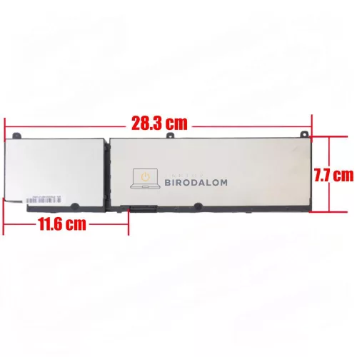 Dell Precision 7550, 7560, 7750, 7760 OEM laptop akkumulátor, 11.4V 7922mAh (95Wh)