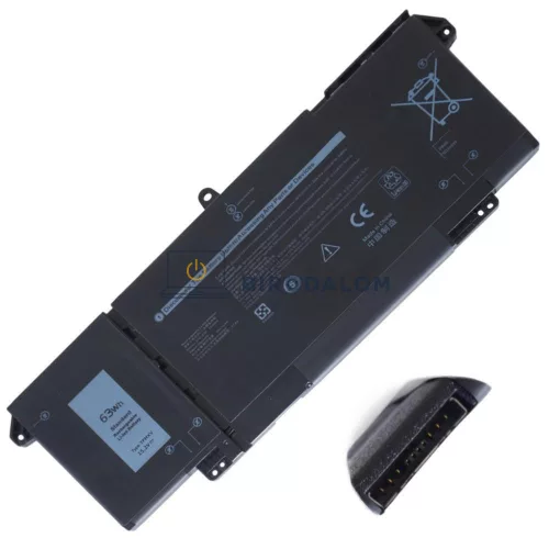 Dell Latitude 13 5320, 7320, 14 7420, 15 7520 OEM laptop akkumulátor, 15.2V 3941mAh (63Wh)