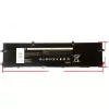 Dell Alienware x17 R1, x17 R2, x15 R1, x15 R2, Inspiron 16 7620 11.4V 7250mAh (87Wh) OEM laptop akku
