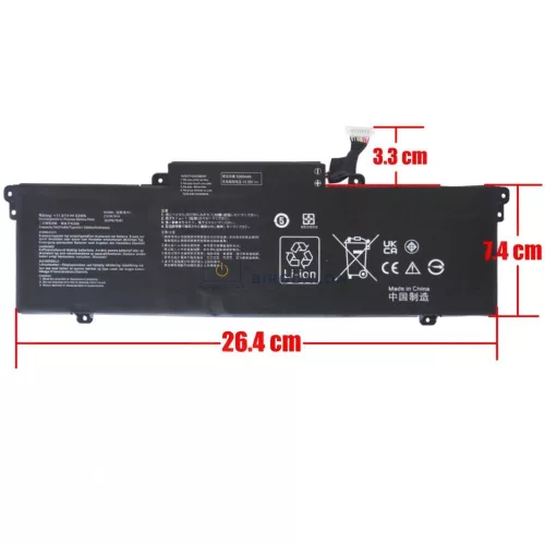 Asus ZenBook Pro 14 UX425, UX435, UM425 / ExpertBook B5, B7, B9 OEM laptop akkumulátor 11.61V 5427mAh (63Wh)