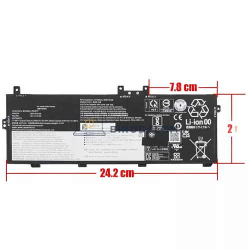 Lenovo ThinkPad X13 Yoga Gen 2, X13 Yoga Gen 3 11.58V 4560mAh (52.8Wh) OEM laptop akkumulátor