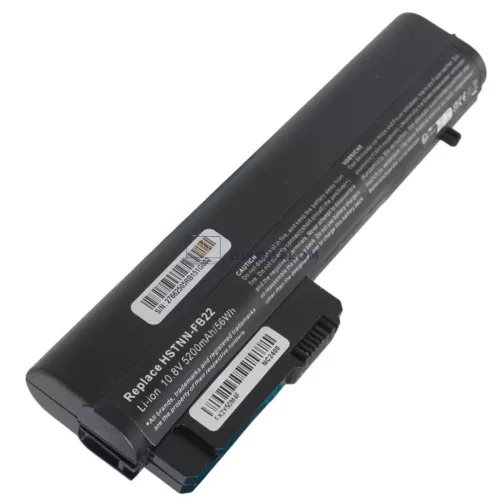 HP EliteBook 2530p, 2540p, 2533T, Compaq 2510P, 2400, NC2400 OEM laptop akkumulátor, 10.8V 5200mAh (56Wh)