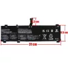Lenovo Legion Pro 5 16IRX8, Pro 5 16ARX8, Pro 7 16IRX8H, Pro 7 16IRX9H, Pro 7 16IRX9 OEM laptop akkumulátor 15.44V 80Wh
