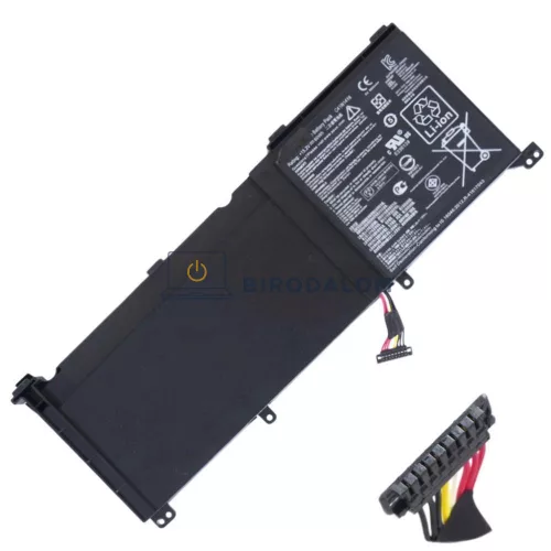 Asus ZenBook Pro N501J, N501JW, N501L, UX501JW, G501J, G601J OEM laptop akkumulátor – 15.2V 3950mAh 