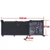 Asus ZenBook Pro N501J, N501JW, N501L, UX501JW, G501J, G601J OEM laptop akkumulátor – 15.2V 3950mAh 