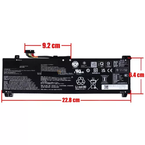 Lenovo LOQ 15IRX9, LOQ 15AHP9, LOQ 15ARP9, Legion 5 15IAX10, IdeaPad 15IAX9I OEM laptop akkumulátor, 15.44V 3887mAh (60Wh)