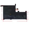 Asus ZenBook Flip UX561UA, UX561UN, UX561UNR, UX561UAR, Q505UA, Q525UA gyári laptop akkumulátor 11.5