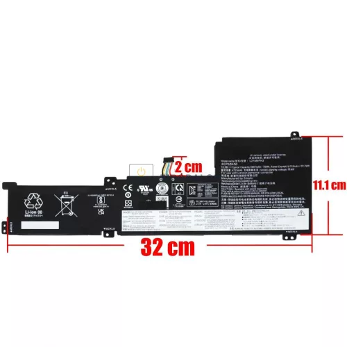 Lenovo IdeaPad 5-15ABA7 82SG, IdeaPad 5-15IAL7 82SF, Xiaoxin Air 2022 15.36V 4947mAh (76Wh) OEM laptop akkumulátor