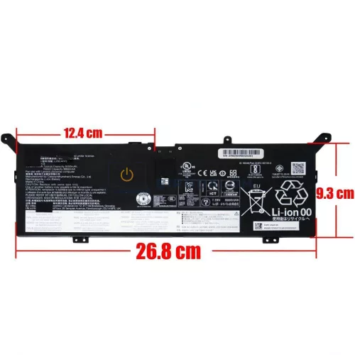 Lenovo Yoga Slim 7 14ILL10, Slim 7 15ILL9, Yoga 7 2-in-1 14ILL10, 16ILL10 laptop akkumulátor, 7.74V 