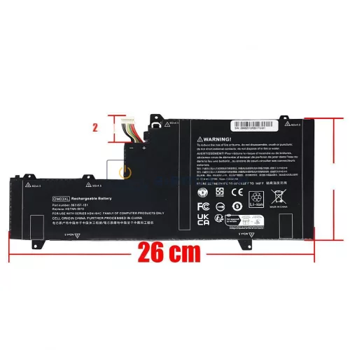 HP EliteBook x360 1030 G2 11.55V 4953mAh OEM laptop akkumulátor