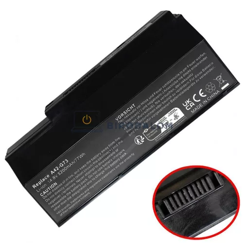 Asus G53J, G53JW, G73JH, G73JW, ROG Lamborghini VX7 laptop akkumulátor 14.8V 5200mAh
