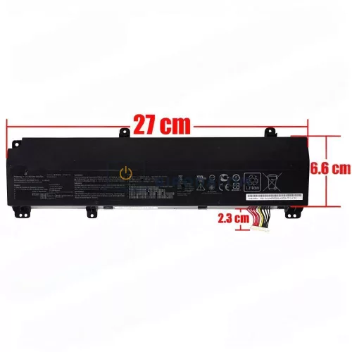 Asus ROG Strix GL702VI, GL702VI-1A, GL702VI-MH72, GL702VI-WB74, GL702VI-BA040T OEM laptop akkumuláto