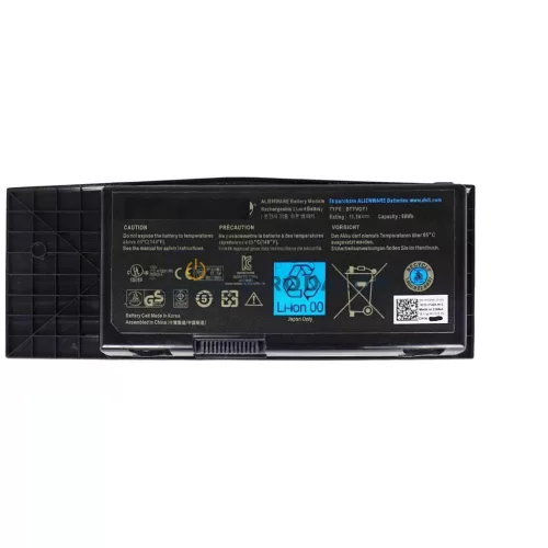 Dell Alienware M17x R3, M17x R4 11.1V 7800mAh (90Wh) OEM laptop akkumulátor