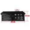 Acer Aspire S7 Ultrabook S7-191, S7-391, S7-392, S7-393 OEM laptop akkumulátor 7.4V 4680mAh
