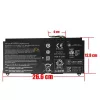 Acer Aspire S7 Ultrabook S7-392, S7-393, S7-391 OEM laptop akkumulátor 7.5V 6280mAh