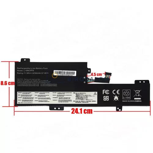 Lenovo IdeaPad Flex 3-11IGL05 82B2 / Flex 3-11ADA05 82G4 laptop akkumulátor L19M3PF8 L19C3PF8 11.58V