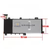 Asus Transformer Book Flip TP550LA TP550LJ TP550LD OEM laptop akkumulátor, 7.5V 38Wh