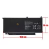 Asus N750J N750JK N750JV OEM laptop akkumulátor csere, 11.1V 6260mAh 69Wh