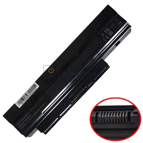 Toshiba Satellite T210 T215 T230 T235 / Mini NB500 NB505 NB520 NB525 NB550 11.1V 5200mAh laptop akku