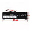 Lenovo IdeaPad Gaming 3-15IAH7 / IdeaPad 3-15ARH7 OEM laptop akkumulátor, fekete (L21M3PC0, 11.52V, 45Wh)