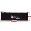 Dell Latitude 14 6430u Ultrabook E6430u 6430U-5516 P36G csere OEM laptop akkumulátor, 11.1V 5500mAh 60Wh