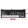 Lenovo Yoga 7 2-in-1 / IdeaPad Slim 5 / Yoga Slim 7 OEM laptop akkumulátor, 15.48V 4523mAh (70Wh)