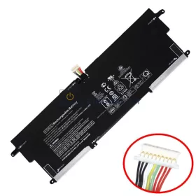   HP EliteBook x360 1020 G2 OEM laptop akkumulátor - ET04XL 7.7V 6470mAh (49.81Wh)