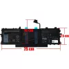 Dell Latitude 14 9420 / 9430 / 2-in-1 7.7V 39.7Wh OEM laptop akkumulátor