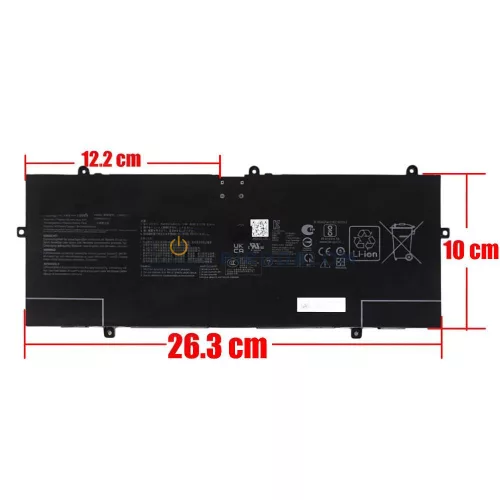 Asus Zenbook 14 OLED UX3405 / Q425MA OEM laptop akkumulátor, 7.74V 75Wh 9702mAh
