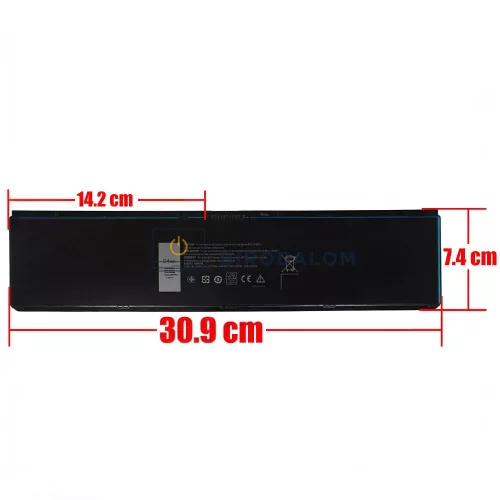 Dell Latitude E7420 E7440 E7450 7440 2-in-1 7450 csere OEM laptop akkumulátor, 7.4V 5400mAh (54Wh)