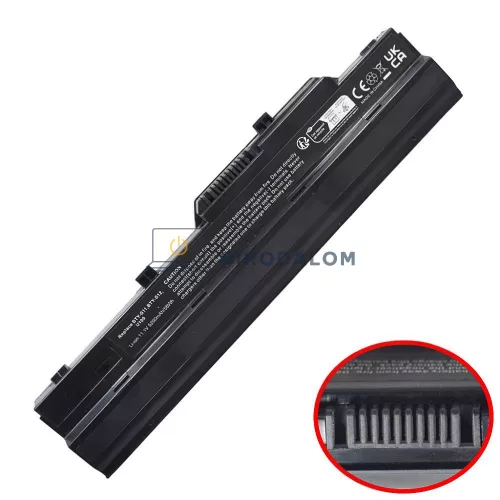 MSI Wind U90 U100 U115 U120 11.1V 5200mAh (58Wh) OEM laptop akkumulátor, fekete